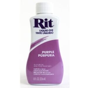 Rit Liquid Dye Purple 8 Fl.Oz./236 ml